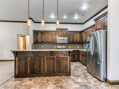 Kitchen:  The open floor plan has a beautiful kitc