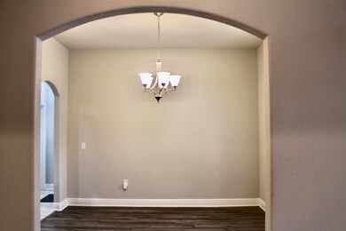 dining room off of entry to the right