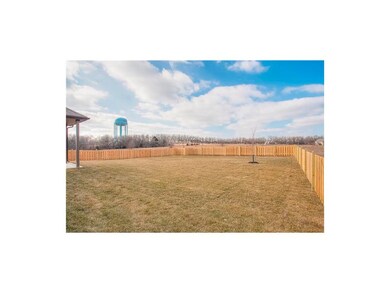 Large fenced yard that is level.