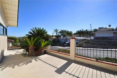 Front Gated Patio Area