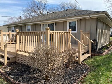 Deck with Landscaping