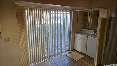 Laundry in kitchen