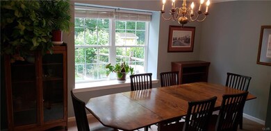 Dining room with lots of light