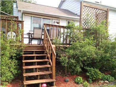 View of Back Deck from Yard