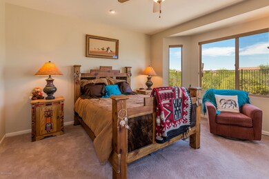Lovely view out Master Bedroom Slider