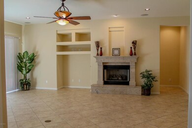 Gas fireplace in great room!