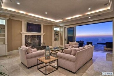 Perfect family room with walls of glass that open 