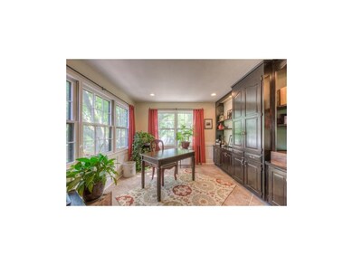 Convenient First  Floor Office with Wet Bar,  Buil