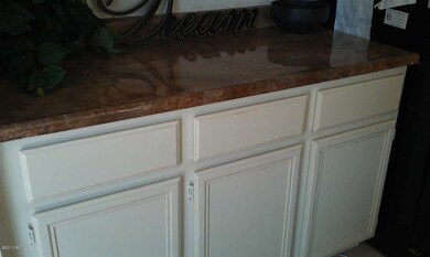 pinewood detail in kitchen