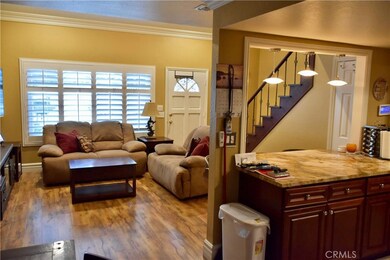 Living Area with Kitchen off to the right. Great for entertaining