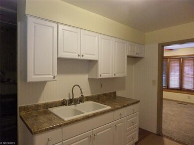 New kitchen really nice deep sink