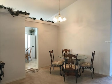 Dining room area of great room