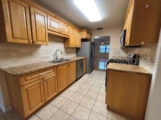 Spacious kitchen.