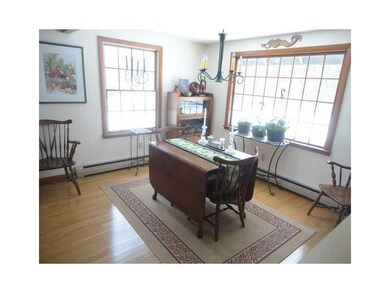Dining Room. Natural Lighting Shows...