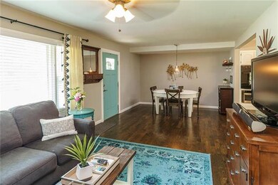 This open floor plan is perfect for entertaining y