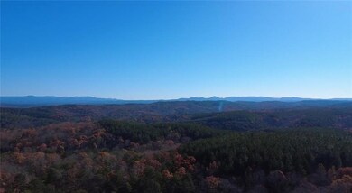 Mountain view with a view of trees