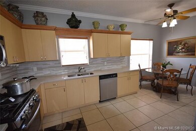 Kitchen has two windows