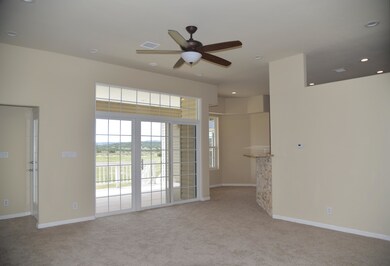 Living room to eat in area off kitchen