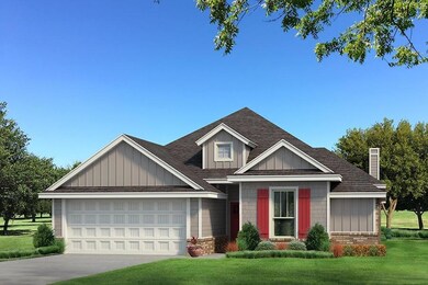 Craftsman-style home with a front lawn