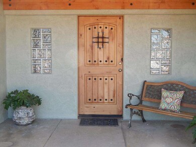 upgraded front entry way.