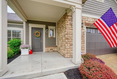 Covered front porch