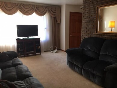 Formal living room with picture window...