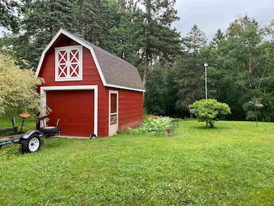 Garage with a garage