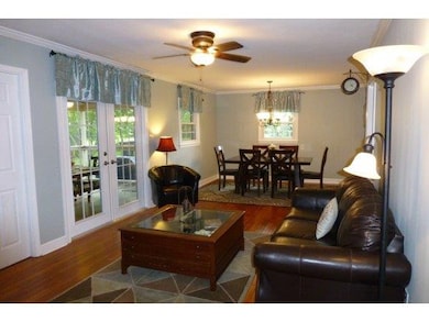 Family open to diningkitchen