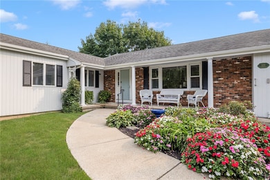 Front and back porches quiet setting