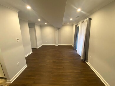 With recessed lighting.