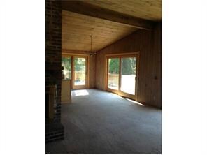 Den/Family/Great Room. Three New Sliding Glass Doo