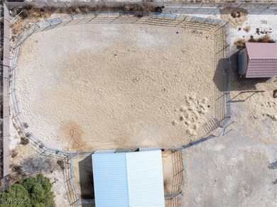 Bird's eye view, equestrian ring