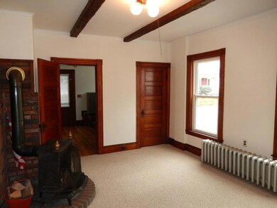 A nice Franklin Stove in this room...