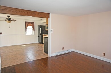 front door to kitchen