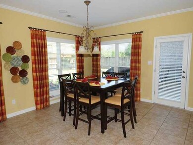 Natural light falls in and fills the space.  The d