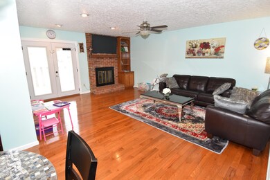 Living Room with Fireplace