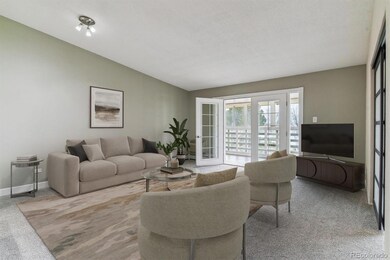 Living Room Virtually Staged