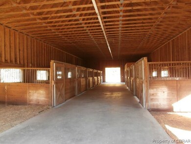 Barn interior