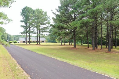 Paved driveway