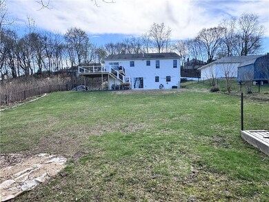 huge fenced backyard