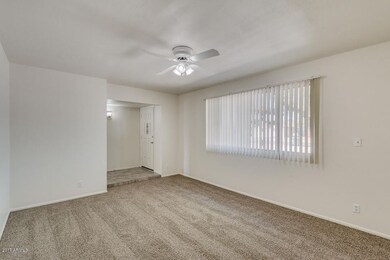 Entry into living room