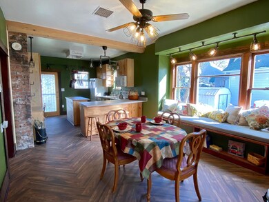 Dinning Into Kitchen