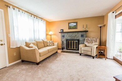 The Family room sits at the back of the house  - f
