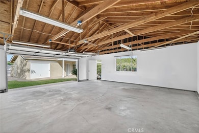 Rear Garage with Brand New Drywall