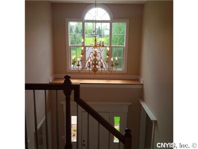 Foyer. Bright window lets in light to front entry,
