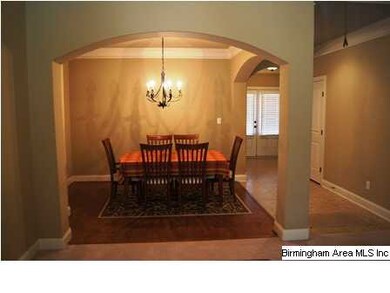 Another view of the Dining Room and Foyer