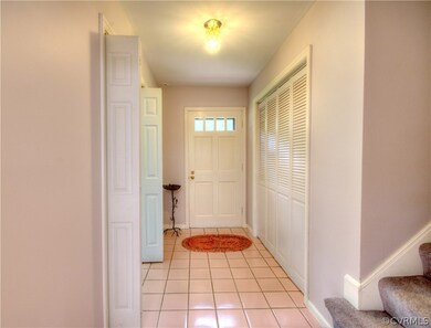 Spacious Foyer has Huge Coat Closet!