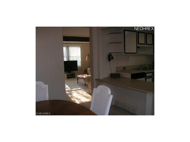 Very bright kitchen has room for chairs at the cou