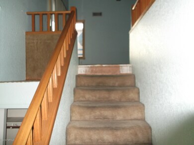 entry stairs to upper level