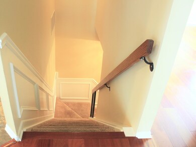 Custom Molding In Staircase